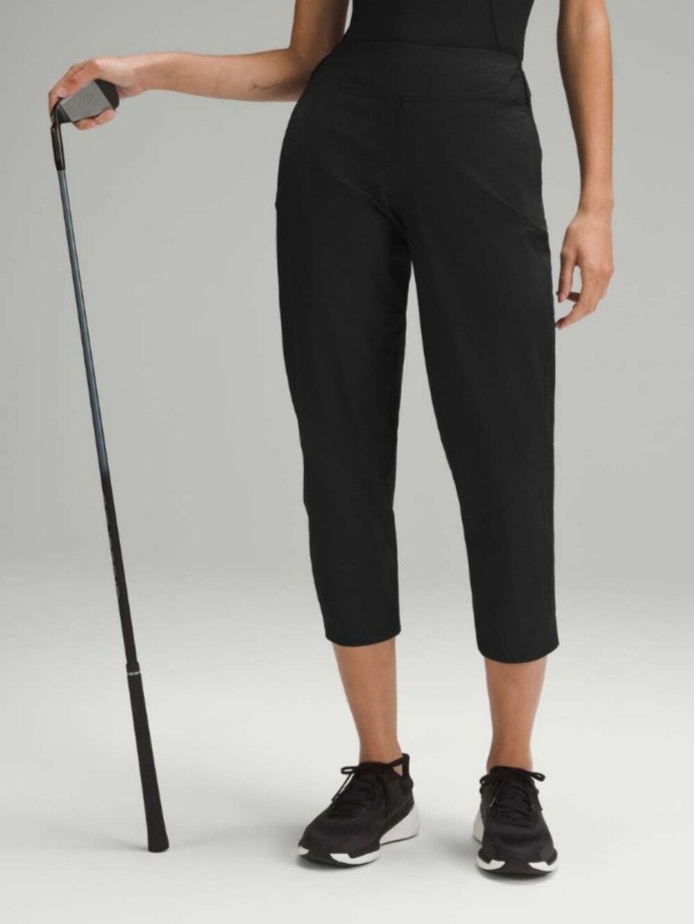 Lululemon Warpstreme Multi-Pocket Mid-Rise Golf Cropped Pant 24"Black 10 - Picture 4 of 16